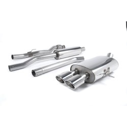 Ligne d'échappement Catback MILLTEK Mini Mk2 R56 Cooper S 1.6i Turbo (2006-2014) - 2 sorties ovales (ECE)