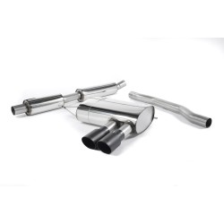 Ligne d'échappement Catback MILLTEK Mini F56 Cooper S 2.0T (2014-2018) - sorties noires (ECE)