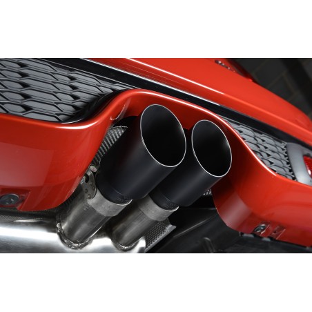 Ligne d'échappement Catback MILLTEK Mini F56 Cooper S 2.0T (2014-2018) - sorties noires (ECE) - vue 3