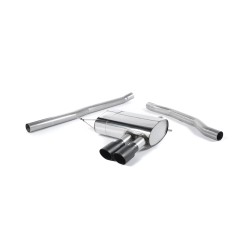 Ligne d'échappement Catback MILLTEK Mini F56 Cooper S 2.0T (2014-2018) - sorties noires (Race)