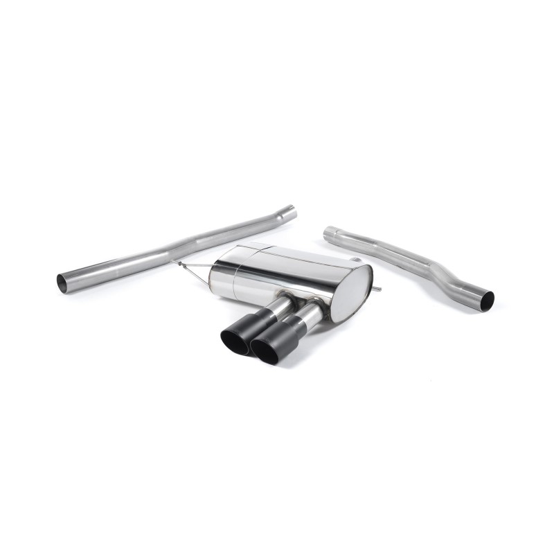 Ligne d'échappement Catback MILLTEK Mini F56 Cooper S 2.0T (2014-2018) - sorties noires (Race)