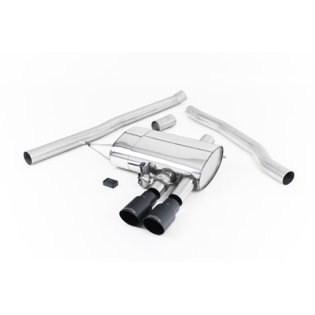 Ligne d'échappement Catback MILLTEK Mini F56 Cooper S 2.0T (2014-2018) - sorties noires (Race)