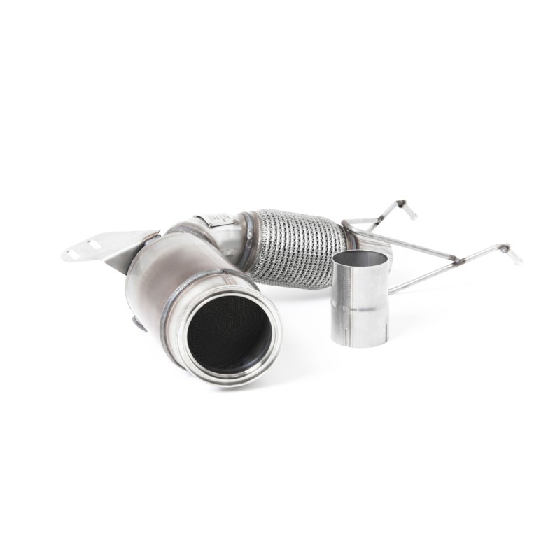 Descente de Turbo + Catalyseurs MILLTEK Mini F56 Cooper S 2.0T avec FAP (2019-2024) - pour ligne Milltek (Race)