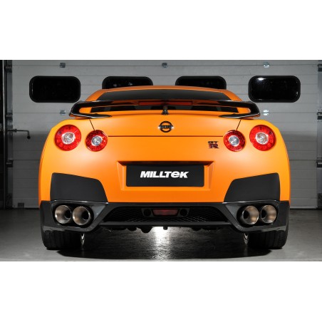 Ligne d'échappement RACE MILLTEK Nissan GT-R R35 (2009-2015) - Non résonnée sans primaire (Race) - vue 3