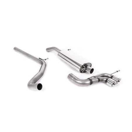 Ligne d'échappement Catback MILLTEK Seat Ibiza Cupra / Bocanegra 1.4 TSI 180ch (2009-2015) (Race)