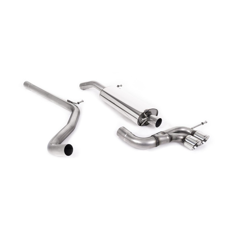 Ligne d'échappement Catback MILLTEK Seat Ibiza Cupra / Bocanegra 1.4 TSI 180ch (2009-2015) (Race)