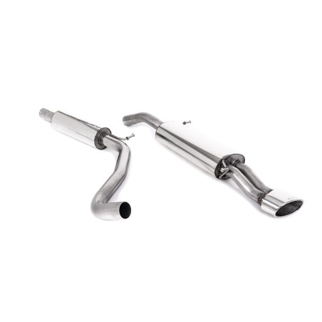 Ligne d'échappement Catback MILLTEK Seat Ibiza Cupra 1.8 20VT 180ch (2004-2007) - Résonnée (Race)