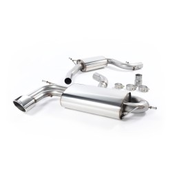 Ligne d'échappement Catback MILLTEK Seat Leon Cupra 2.0T FSI 240ch (2006-2011) - sorties ovales (ECE)