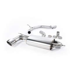 Ligne d'échappement Catback MILLTEK Seat Leon Cupra 2.0T FSI 240ch (2006-2011) - sorties ovales (Race)