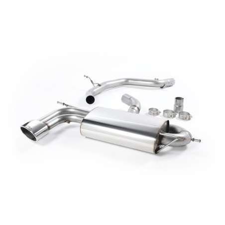 Ligne d'échappement Catback MILLTEK Seat Leon Cupra 2.0T FSI 240ch (2006-2011) - sorties ovales (Race)