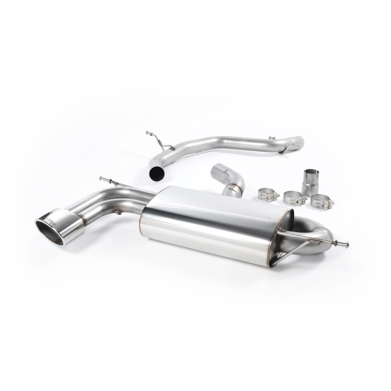 Ligne d'échappement Catback MILLTEK Seat Leon Cupra 2.0T FSI 240ch (2006-2011) - sorties ovales (Race)