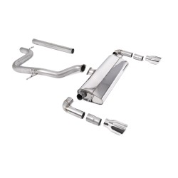 Ligne d'échappement Catback MILLTEK Seat Leon Cupra R 310ch (2018-2020) (Race)