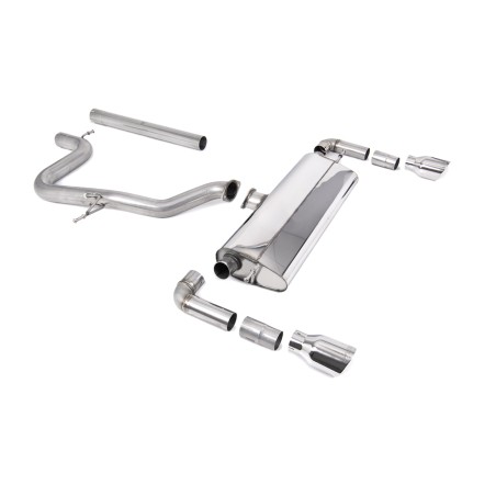 Ligne d'échappement Catback MILLTEK Seat Leon Cupra R 310ch (2018-2020) (Race)