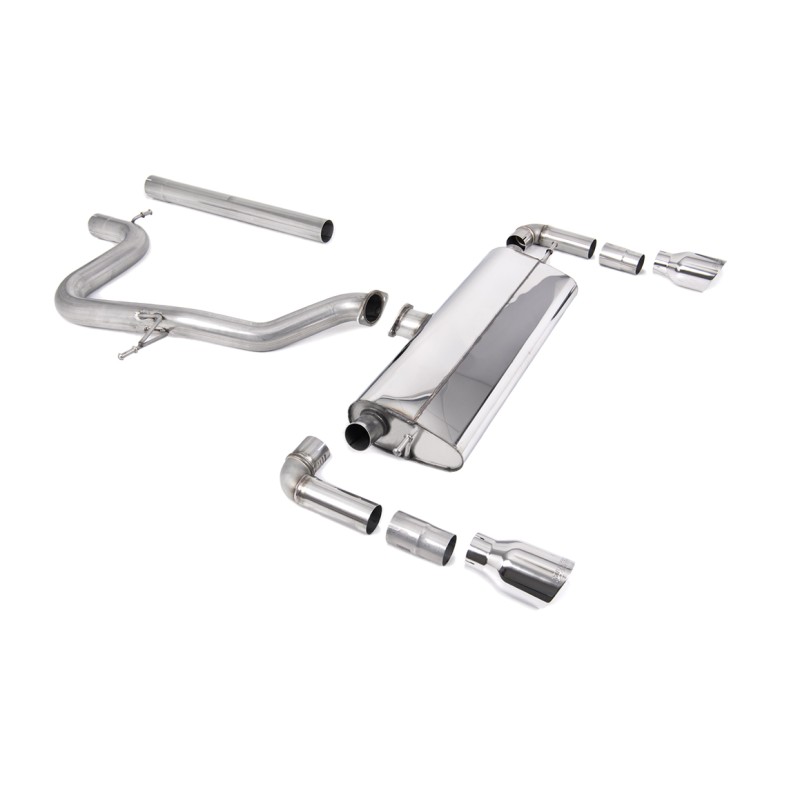 Ligne d'échappement Catback MILLTEK Seat Leon Cupra R 310ch (2018-2020) (Race)