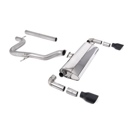 Ligne d'échappement Catback MILLTEK Seat Leon Cupra R 310ch (2018-2020) - sorties noires (Race)