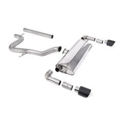 Ligne d'échappement Catback MILLTEK Seat Leon Cupra R 310ch (2018-2020) - sorties carbone (Race)