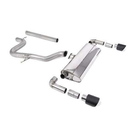 Ligne d'échappement Catback MILLTEK Seat Leon Cupra R 310ch (2018-2020) - sorties carbone (Race)