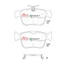 Kit de freinage arrière DBA Street Series T2 rainuré + plaquettes Street Performance AUDI S3 8Y 310ch (2020+) (ECE R90)