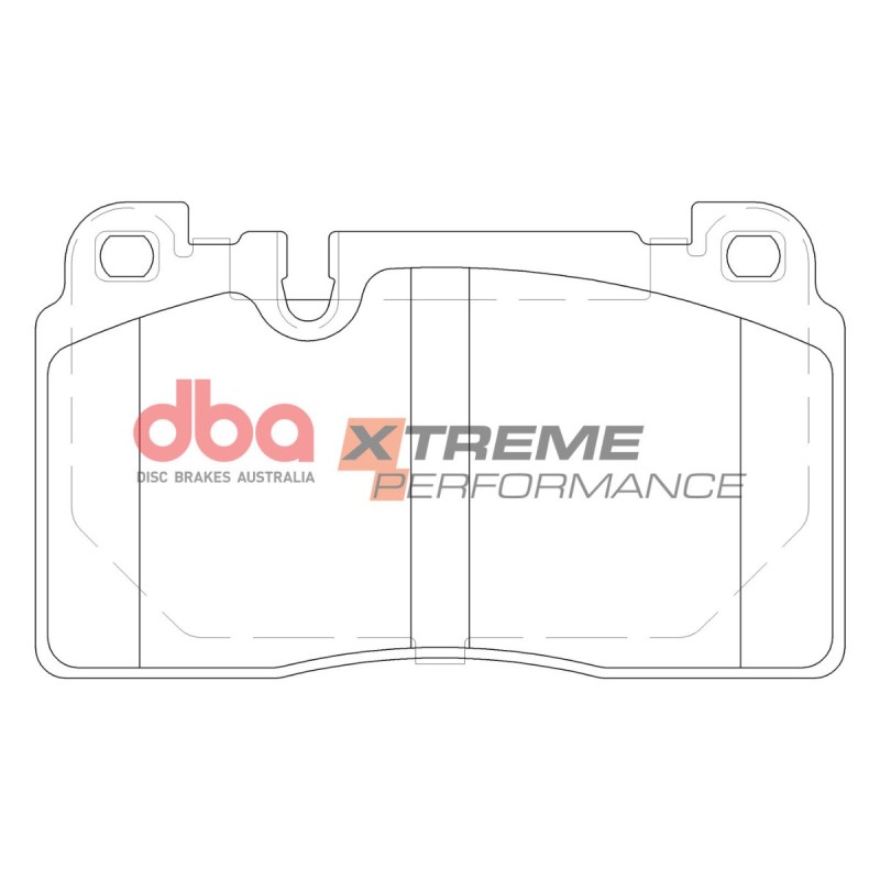 Kit de freinage avant DBA 4000 Series T3 rainuré + plaquettes Xtreme Performance Porsche Macan 95B 237/252 ch (2014+)