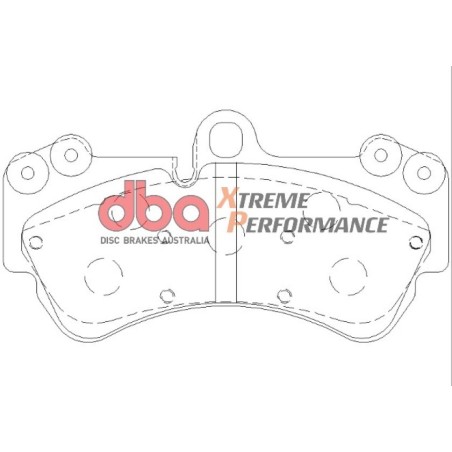 Kit de freinage avant DBA 4000 Series T3 rainuré + plaquettes Xtreme Performance Porsche Cayenne 955 / 957 (9PA) (2004-2010)