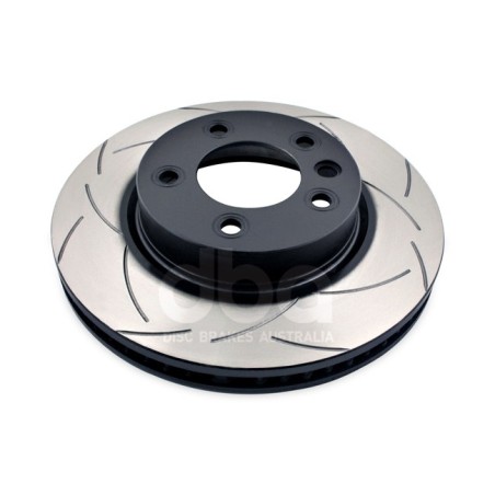 Kit de freinage avant DBA Street Series T2 rainuré + plaquettes Street Performance Porsche Cayenne 955 / 957 (9PA) (2004-2010)