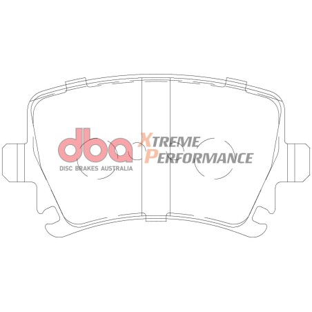 Kit de freinage arrière DBA 4000 Series T3 rainuré + plaquettes Xtreme Performance Skoda Octavia 3 RS (5E) 245 ch (2017-2020)