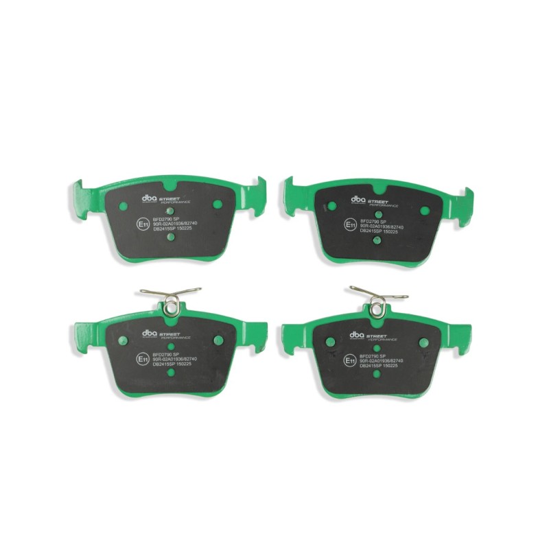Kit freins arrière DBA Street Series T2 + plaquettes Street Performance Cupra Ateca 150/190 ch Ø272 mm (2023+) - DBA2814S-2415SP