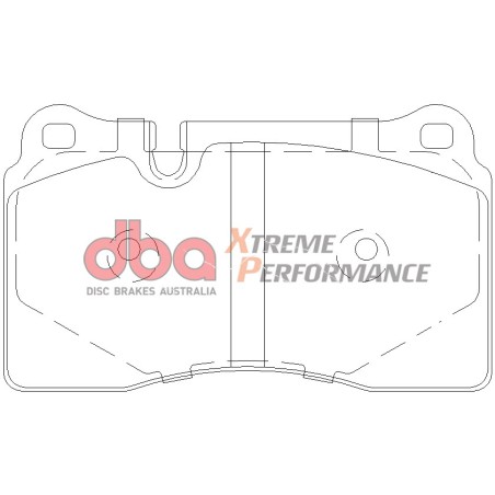 Kit de freinage avant DBA 5000 Series T3 rainuré bol argent + plaquettes Xtreme Performance Audi RS4 B8 450 ch (2012-2016)