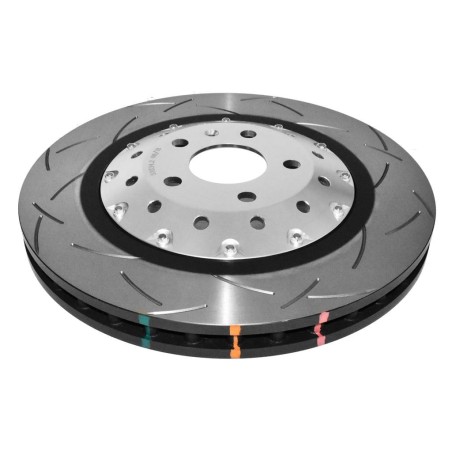 Kit de freinage avant DBA 5000 Series T3 rainuré bol argent + plaquettes Xtreme Performance Audi RS4 B8 450 ch (2012-2016)