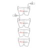 Kit de freinage avant DBA 5000 Series T3 rainuré bol argent + plaquettes Xtreme Performance Audi RS4 B8 450 ch (2012-2016) Kit de freinage avant DBA 5000 Series T3 rainuré bol argent + plaquettes Xtreme Performance Audi RS4 B8 450 ch (2012-2016)