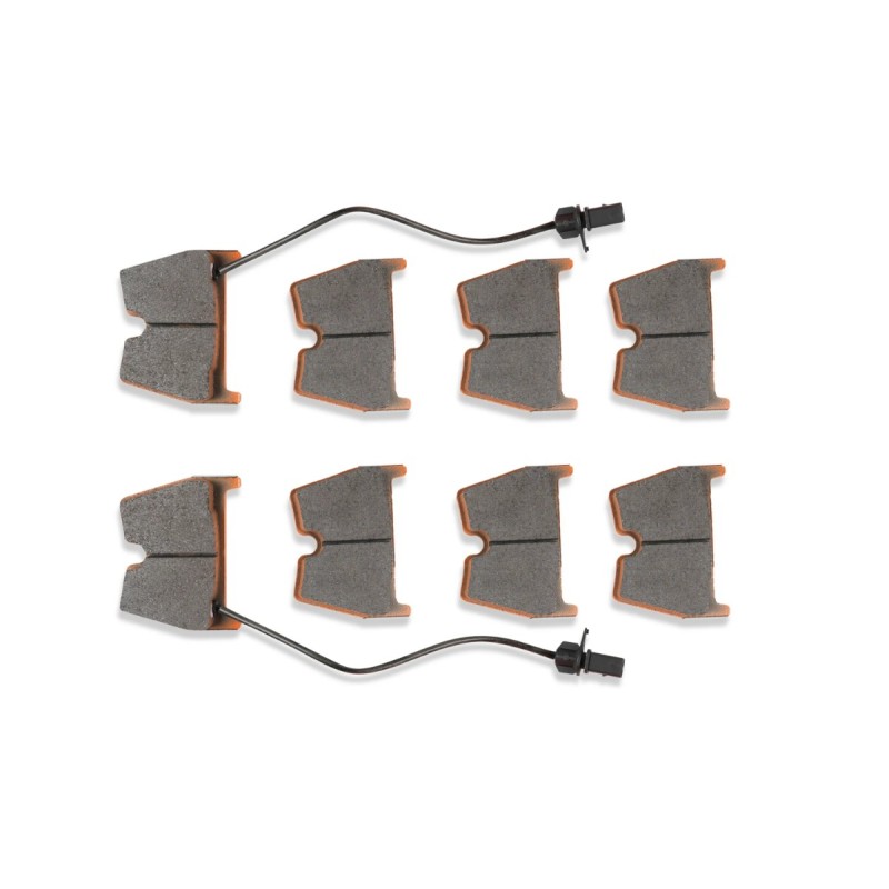 Kit de freinage avant DBA 5000 Series T3 rainuré bol argent + plaquettes Xtreme Performance Audi RS4 B8 450 ch (2012-2016)