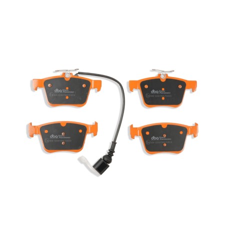 Kit de freinage arrière DBA 4000 Series T3 rainuré + plaquettes Xtreme Performance Audi RS3 8V 362/400 ch (2015-2020)