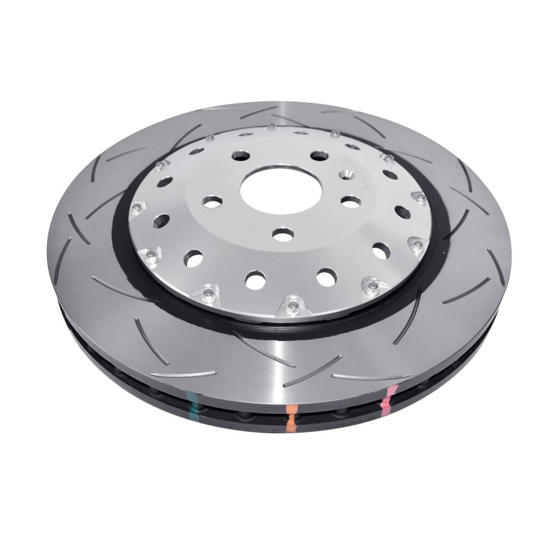Kit de freinage avant DBA 5000 Series T3 rainuré bol argent + plaquettes Xtreme Performance Audi RS3 8V 400 ch (2017-2020)