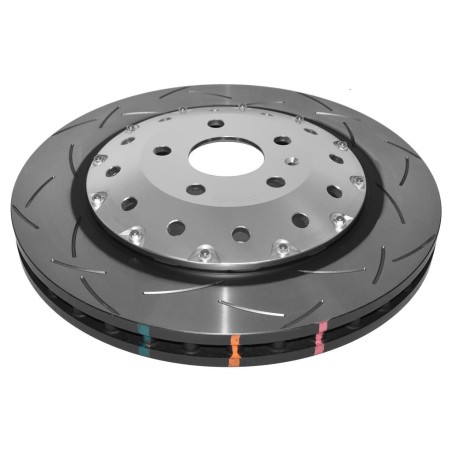Kit de freinage avant DBA 5000 Series T3 rainuré bol argent + plaquettes Xtreme Performance Audi RS3 8V 362/400 ch (2015-2020)