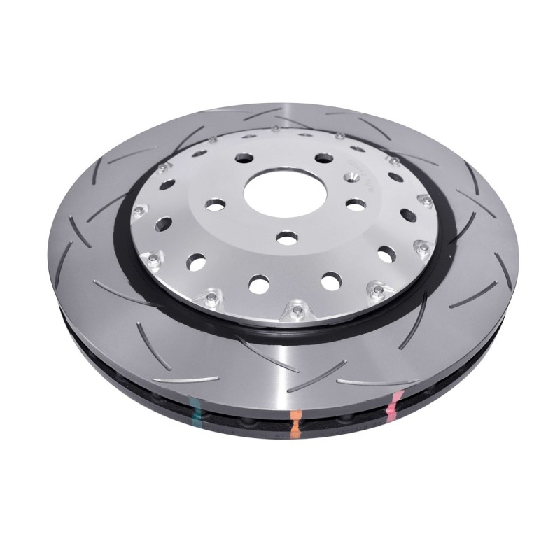 Kit de freinage avant DBA 5000 Series T3 rainuré bol argent + plaquettes Xtreme Performance Audi RS3 8V 362/400 ch (2015-2020)