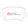 Kit de freinage arrière DBA Street Series T2 rainuré + plaquettes Street Performance Audi S3 8P 265 ch (2006-2012)