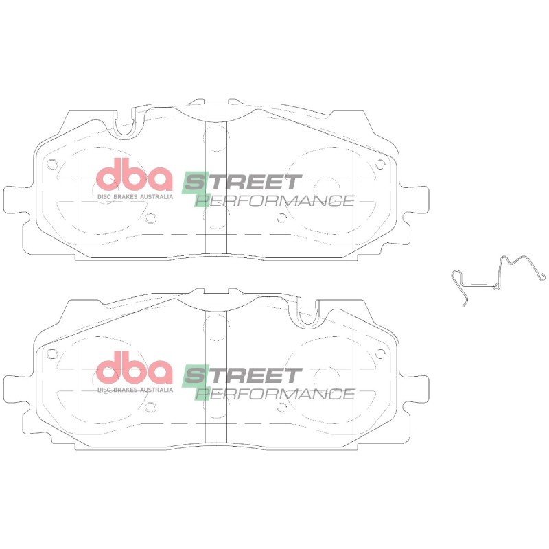 Kit de freinage avant DBA Street Series T2 rainuré + plaquettes Street Performance Audi S4 B9 347/349 ch (2016+)