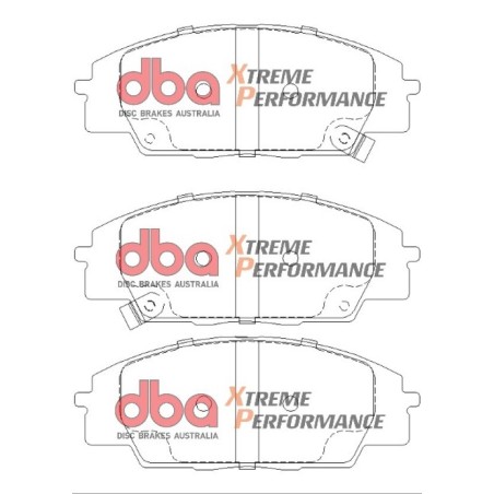 Kit de freinage avant DBA 4000 Series T3 rainuré + plaquettes Xtreme Performance Honda Civic Type R EP3 200 ch (2001-2007)