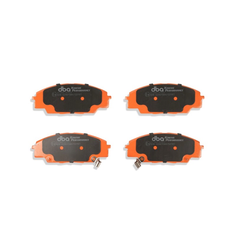 Kit de freinage avant DBA 4000 Series T3 rainuré + plaquettes Xtreme Performance Honda Civic Type R EP3 200 ch (2001-2007)