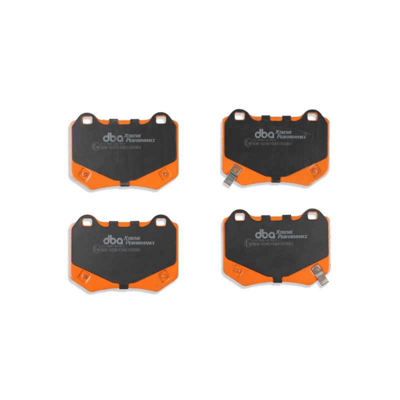 Kit de freinage arrière DBA 4000 Series T3 rainuré + plaquettes Xtreme Performance Subaru WRX STI 300 ch (2017-2021)