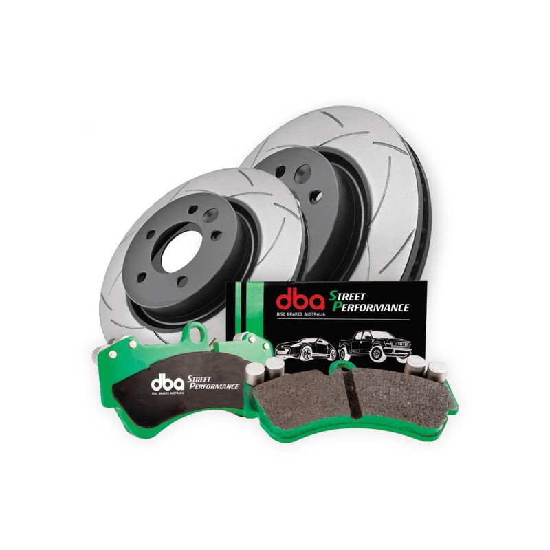 Kit freins arrière DBA Street Series T2 + plaquettes SP Subaru BRZ 200 ch Ø286 mm (2012-2022) - DBA2659S-10-1789SP