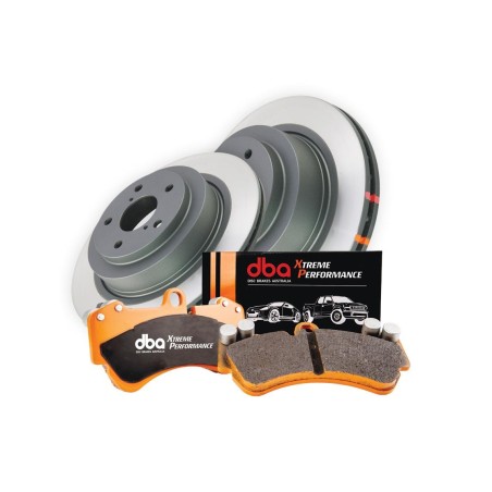 Kit de freinage avant DBA 4000 Series lisse + plaquettes Xtreme Performance Subaru BRZ 200 ch (2012-2022)