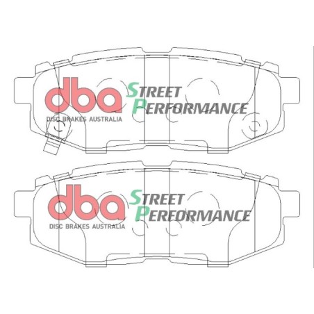 Kit freins arrière DBA Street Series T2 + plaquettes SP Subaru BRZ 200 ch Ø290 mm (2012-2022) - DBA2663S-10-1789SP