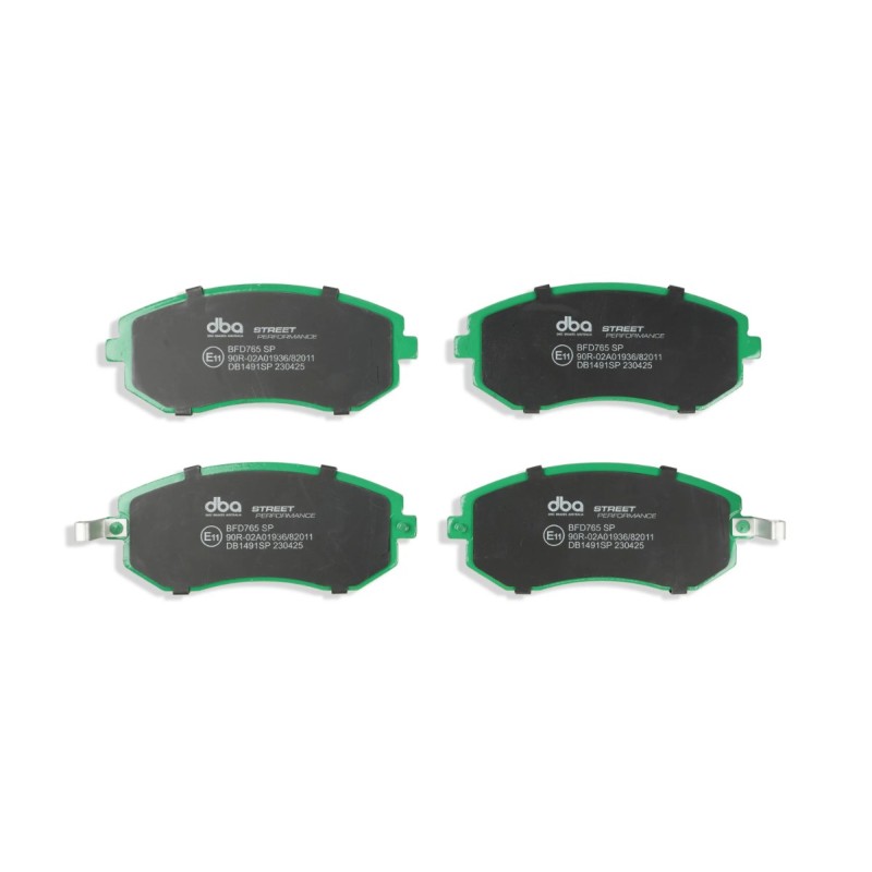 Kit de freinage avant DBA Street Series lisse + plaquettes Street Performance Subaru BRZ 200 ch (2012-2022)
