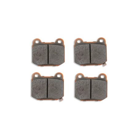 Kit de freinage arrière DBA 4000 Series lisse + plaquettes Xtreme Performance Subaru Impreza WRX / STI (2002-2007)