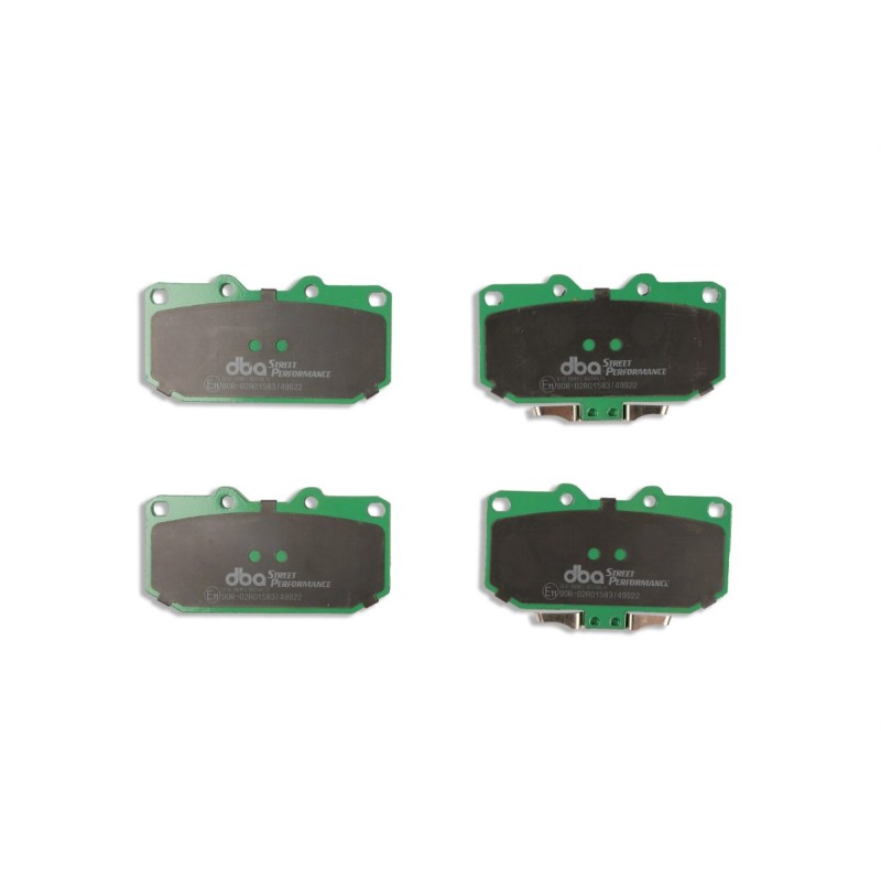 Kit de freinage avant DBA Street Series T2 rainuré + plaquettes Street Performance Subaru Impreza WRX / STI (2001-2007)