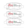 Kit de freinage arrière DBA 4000 Series XS percé-rainuré + plaquettes Street Performance Nissan 350Z (2003-2009)
