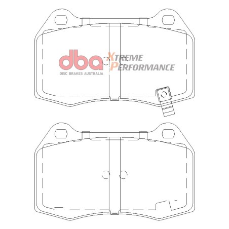 Kit de freinage avant DBA 4000 Series T3 rainuré + plaquettes Xtreme Performance Nissan 350Z (2003-2009)