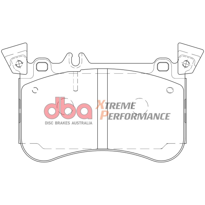Kit de freinage avant DBA 4000 Series T3 + plaquettes Xtreme Performance Mercedes CLA 45 AMG C117 / X117 360/381 ch (2013-2019)