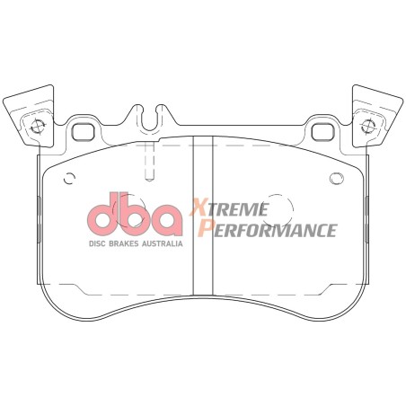 Kit de freinage avant DBA 4000 Series T3 rainuré + plaquettes Xtreme Performance Mercedes GLA 45 AMG X156 355/381 ch (2014-2020)